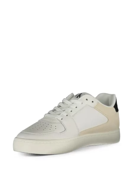 Sneakerși Calvin Klein cu imagine alb