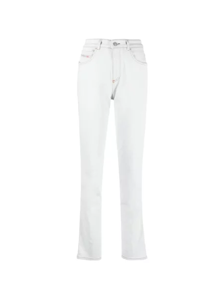 Skinny jeansy skinny Diesel casual białe