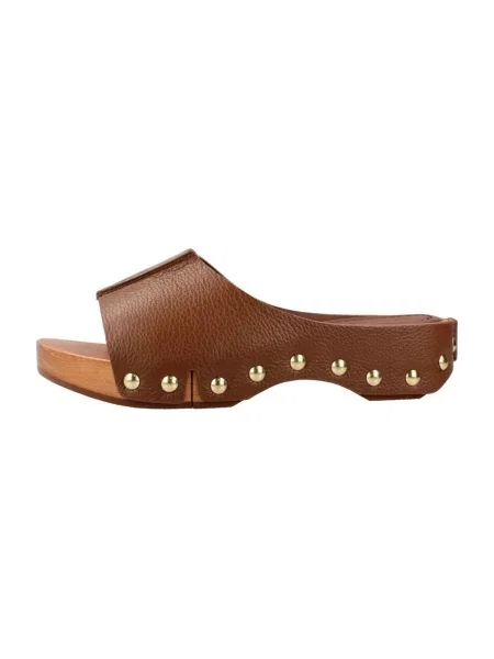 Pantofi Claire Charlotte maro