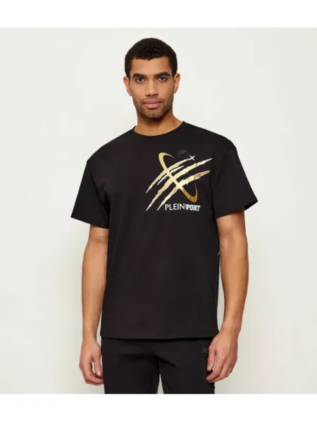 Plein Sport Tricou Mercury Scratch negru