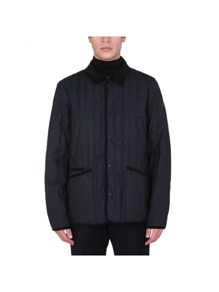 Kurtka koszulowa Woolrich niebieska