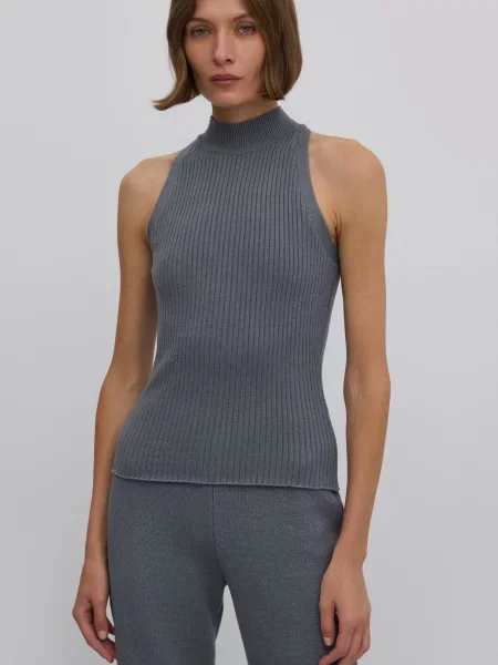 Майка Estro віскоза/нейлон сірий