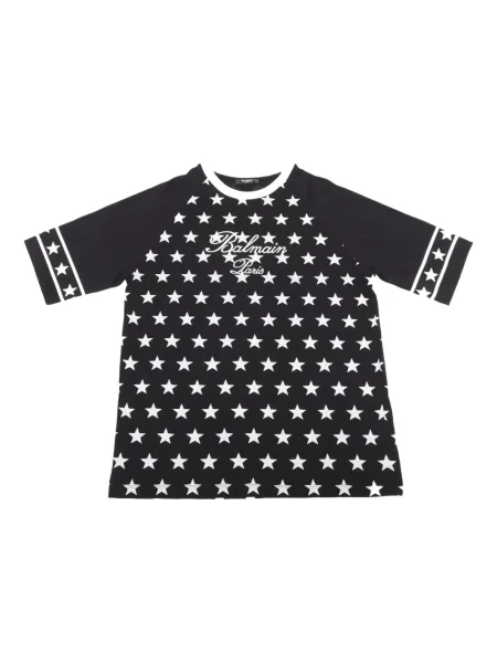Top dziecięcy Balmain czarny