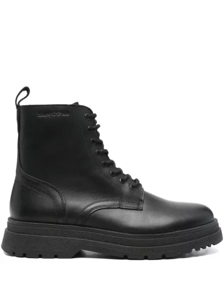 Botine Marc O'polo cu șireturi din piele negru