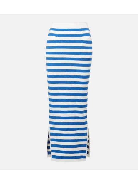 Osłona spódnica ołówkowa Posse niebieska