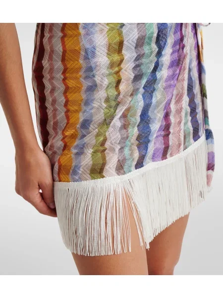Fustă Missoni cu franjuri