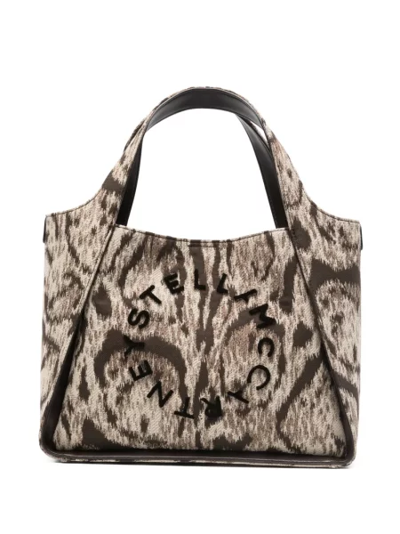 Geantă shopper Stella Mccartney cu autograf