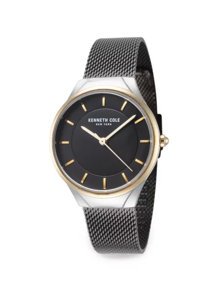 Ceas Kenneth Cole plasă cu bretele negru
