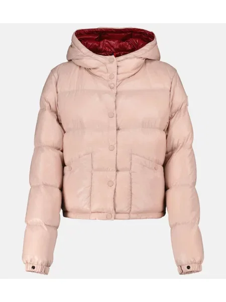Geacă cu puf Moncler roz
