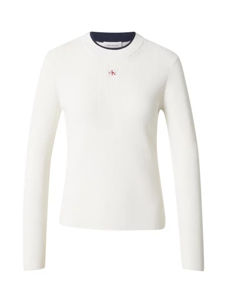 Calvin Klein Jeans Pulover Crem bej