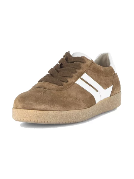 Sneakersy Gabor skórzane brązowe