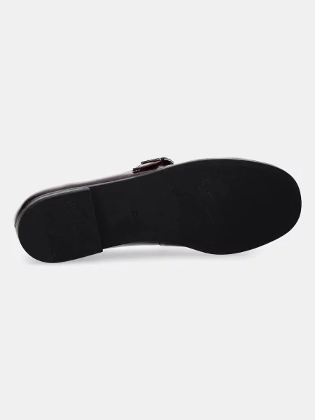 Кожаные балетки Aldo бордовые