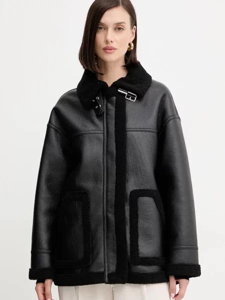 Silvian Heach geaca LAZOJOSE de tranzitie negru