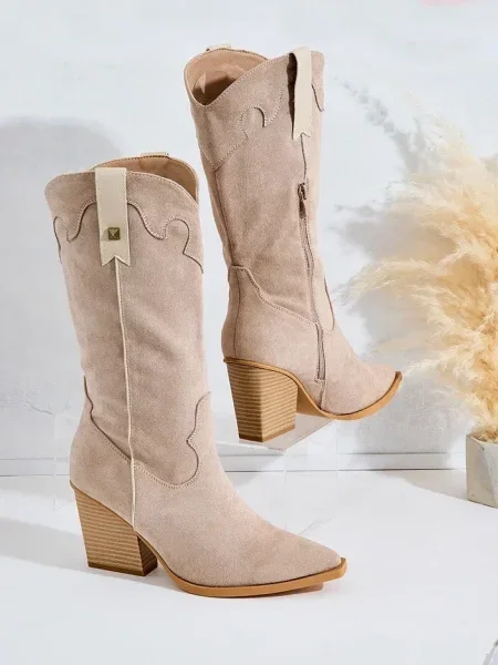 Botine Resti cowboy maro