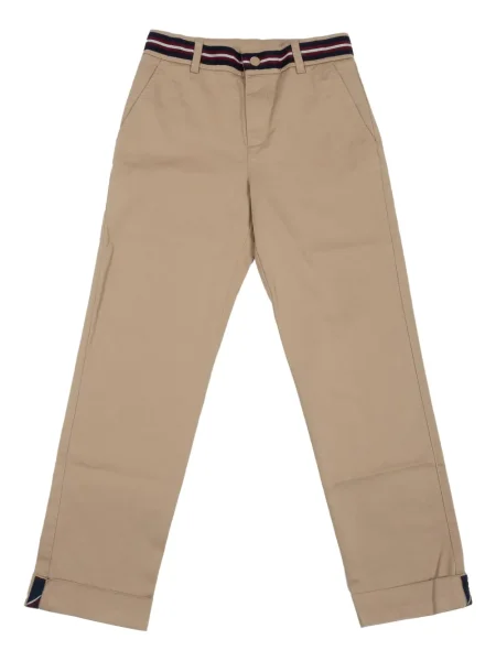 Spodnie dziecięce Moncler Enfant brązowe
