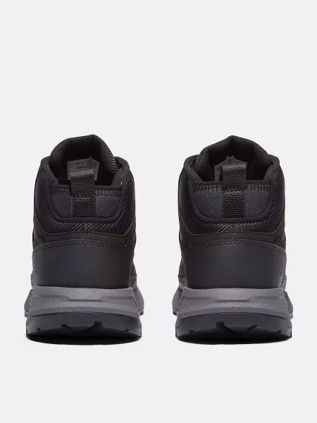 Ботинки Timberland из нубука черные