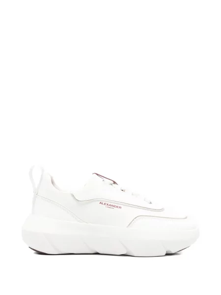 Sneakerși Alexander Smith din piele alb