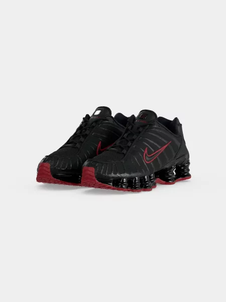 Nike Sportswear Nízke tenisky Shox TL SE červená čierna