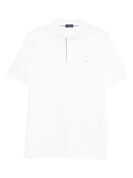 Polo Paul & Shark alb