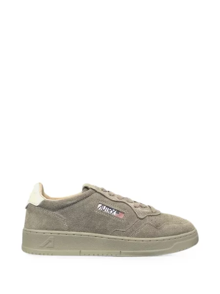 Sneakerși Autry din piele de căprioară gri