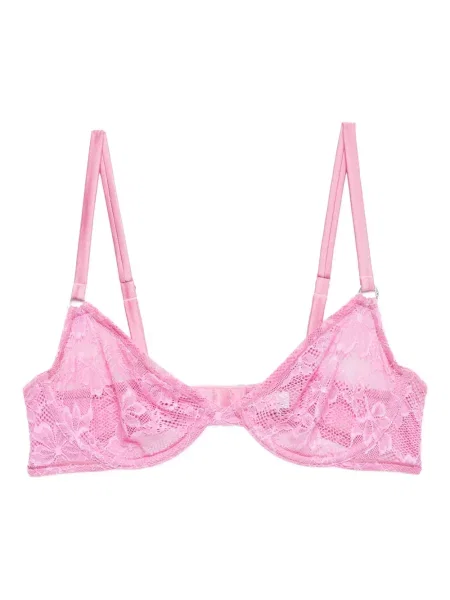 Сутиен Fleur Du Mal с дантела розово