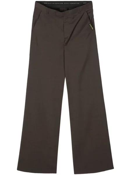 Široké kalhoty Martine Rose s pepito vzorem růžové