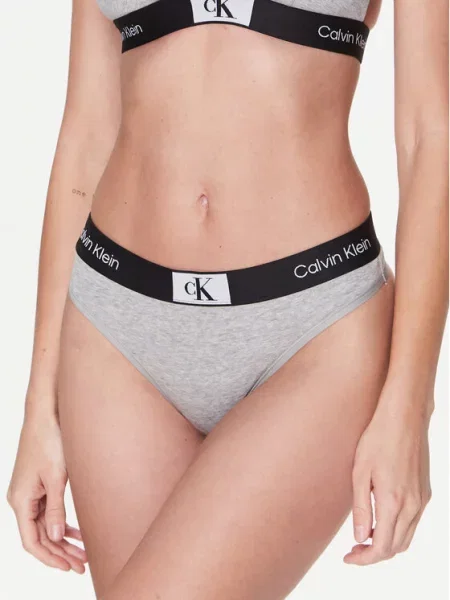 Calvin Klein Underwear Stringi szary
