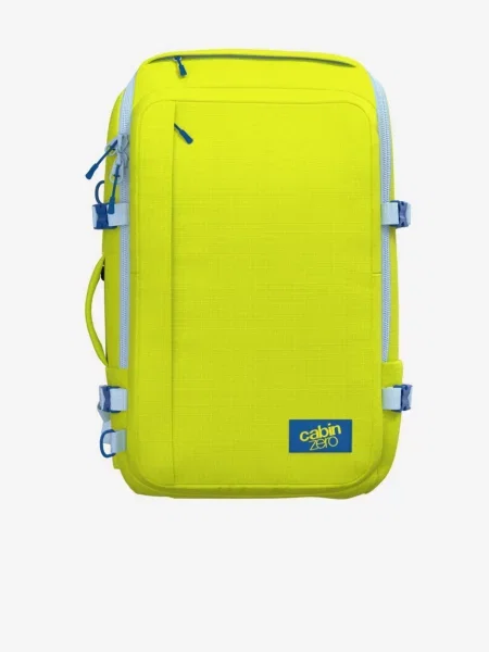 CabinZero Adventure 42 l mojito lime turistický batoh žltá