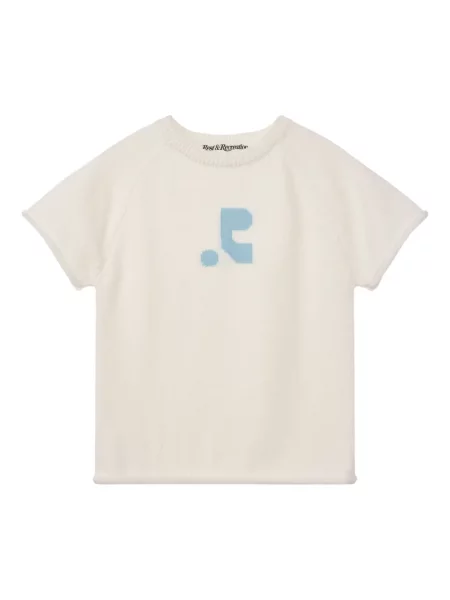 Top Rest&recreation tricotate alb