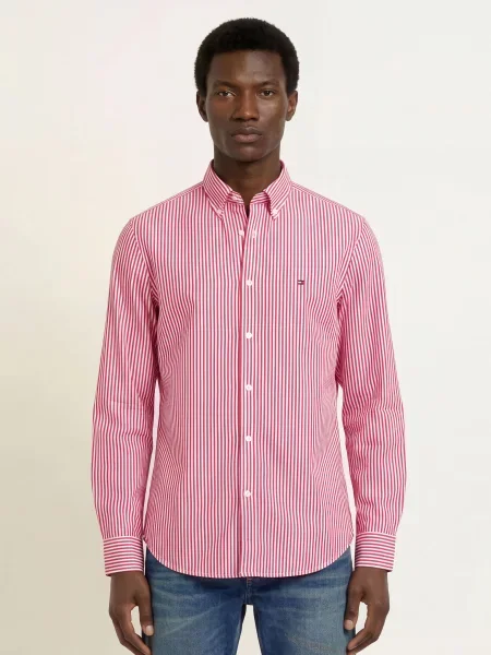 Tommy Hilfiger Košile Regular Fit červená bílá