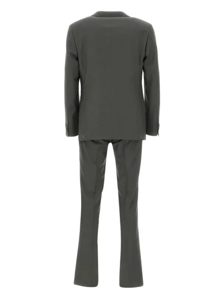 Costum Corneliani de lână de costum gri