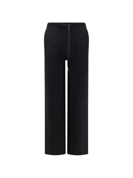 Pantaloni Hevo tricotate cu cordon negru