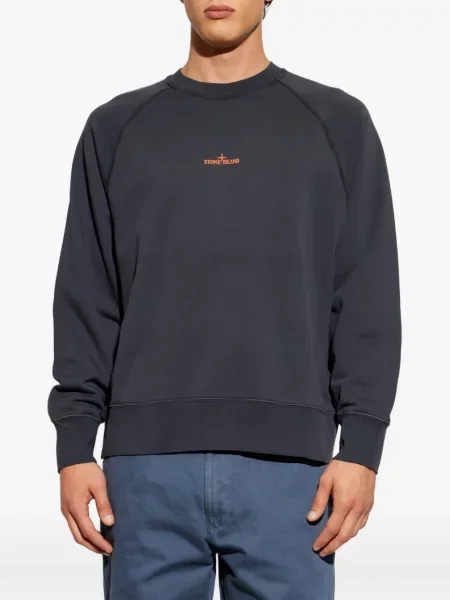 Pulover Stone Island cu imagine gri