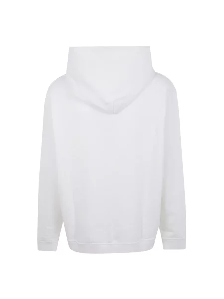 Bluza z kapturem Maison Margiela z kapturem biała