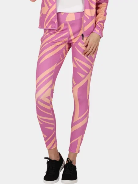 Legginsy Luhta Iskoinen fioletowe