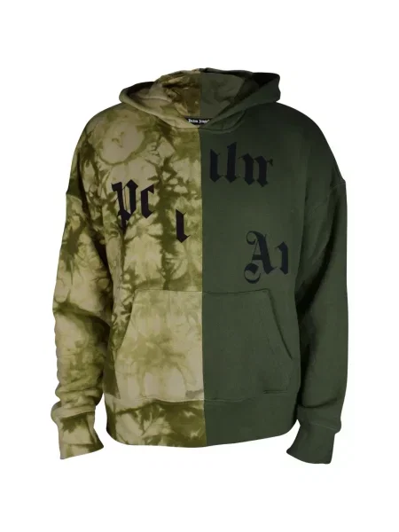 Cravată Palm Angels cu imagine cu legături verde