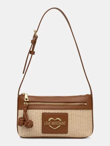 Love Moschino listonoszka beżowa