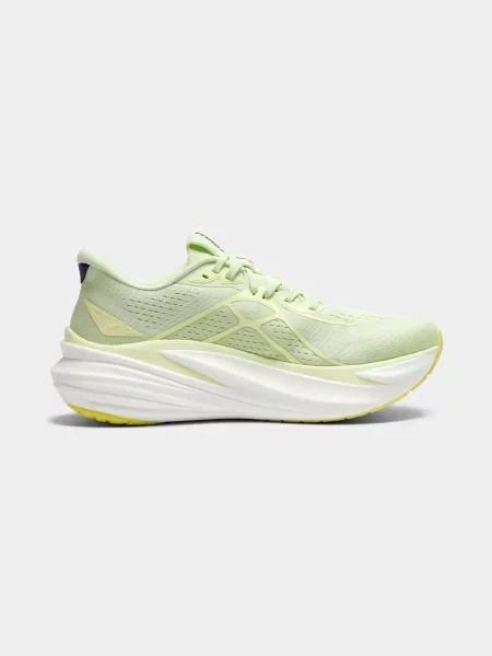 Кроссовки для бега Puma для бега зеленые