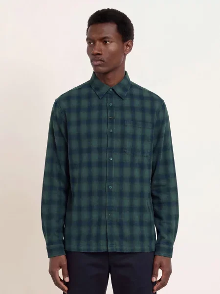 Represent Košile Resent Comfort Fit zelená / tmavě modrá