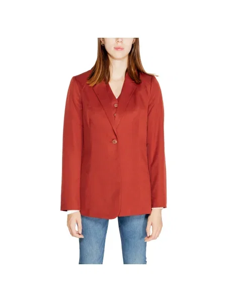 Geacă Vero Moda cu crăpătură maro