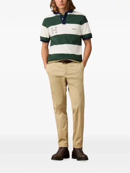 Tricou polo Hackett London verde