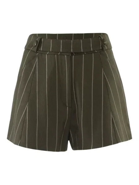 Szorty La Semaine w paski zielone