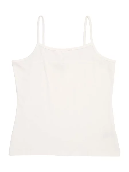 Lindex Top murdar alb