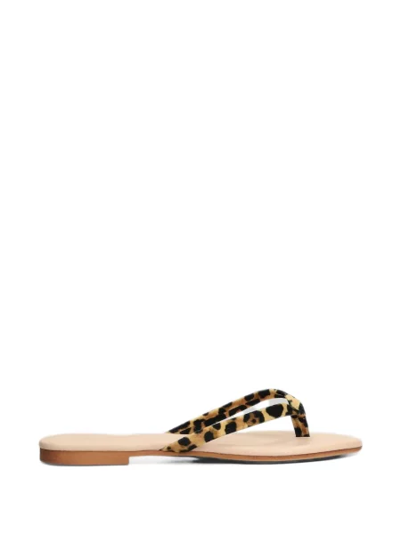 Șlapi Mc2 Saint Barth cu imagine cu model leopard
