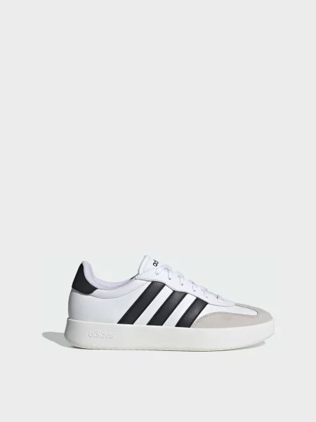 Кожаные кроссовки Adidas белые