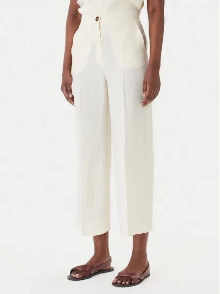 Marella Pantaloni culotte Clava Écru
