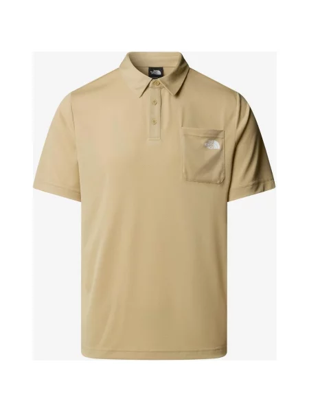 Koszulka The North Face New Tanken krótki rękaw S beżowa