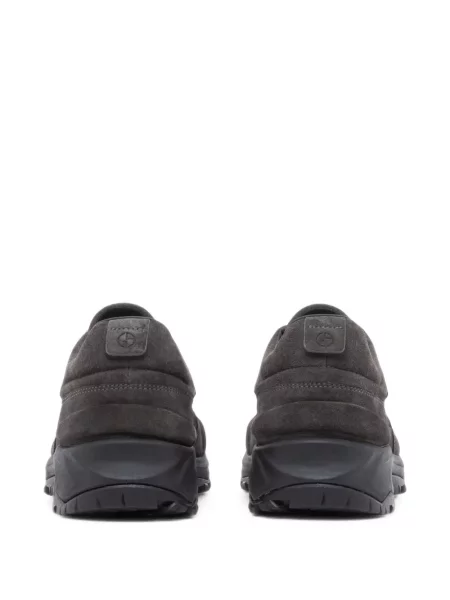 Szarvasbőr sneaker Giorgio Armani szürke