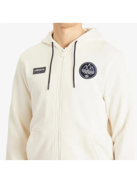 Bluza z kapturem Adidas biała