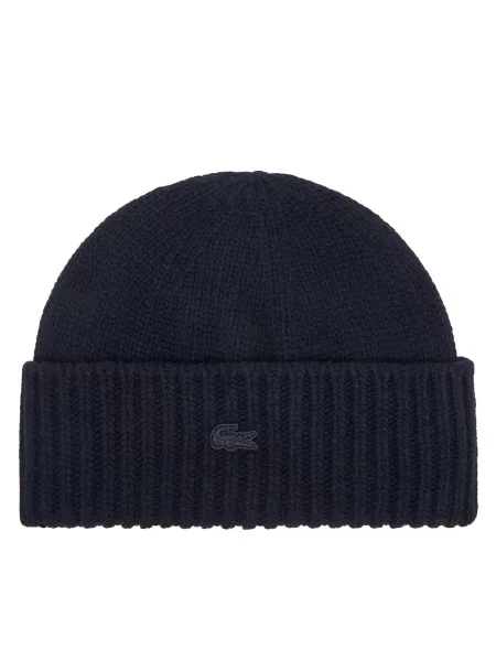 Шапка Lacoste синя